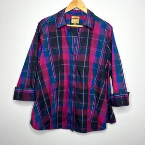 Investments Gold Label Taylor Button Down Shirt , 18W